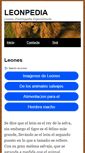 Mobile Screenshot of leonpedia.com